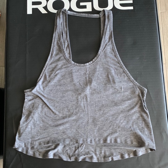 lululemon athletica Tops - Lululemon Intended Tank Heathered Midnight Navy 6